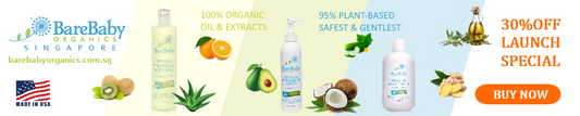 BareBaby Organics Premium Products are Launching in Singapore !