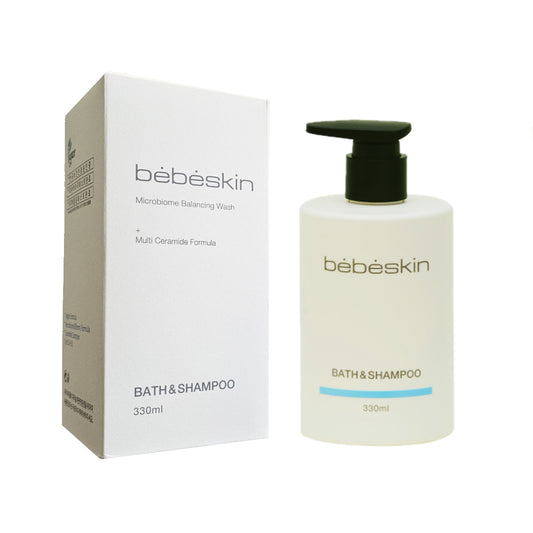 Bebeskin Baby Organic Bath & Shampoo (Vegan , Hypoallergenic) 330ml