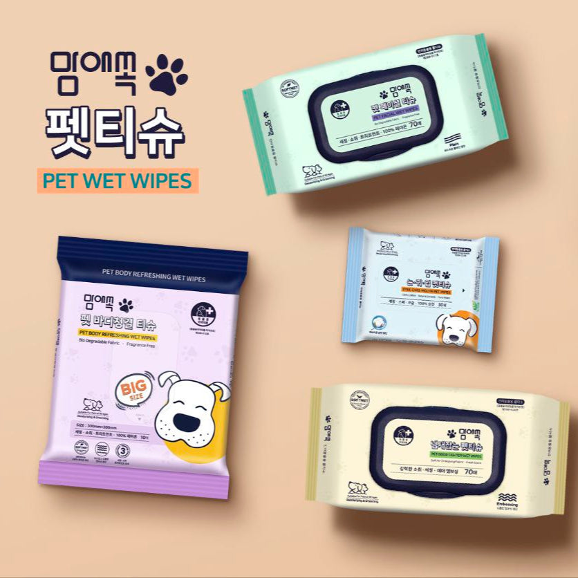 Mom-Ae-Sok Odour Removal Pet Wipes