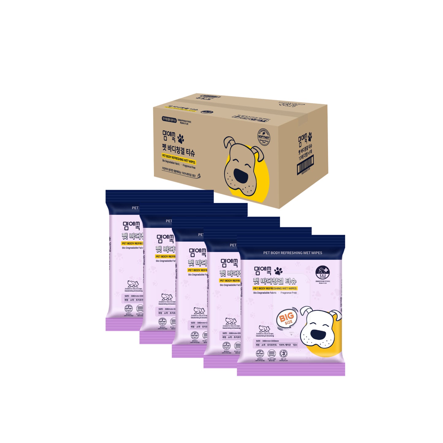 Mom-Ae-Sok Premium Pet Wipe