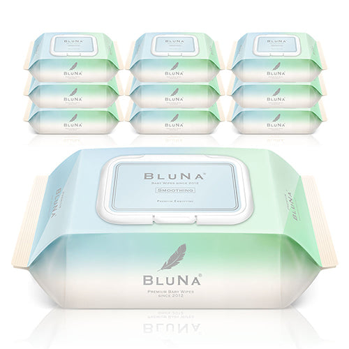 BLUNA Smoothing Premium Embossing with cap (72 sheets/pack)