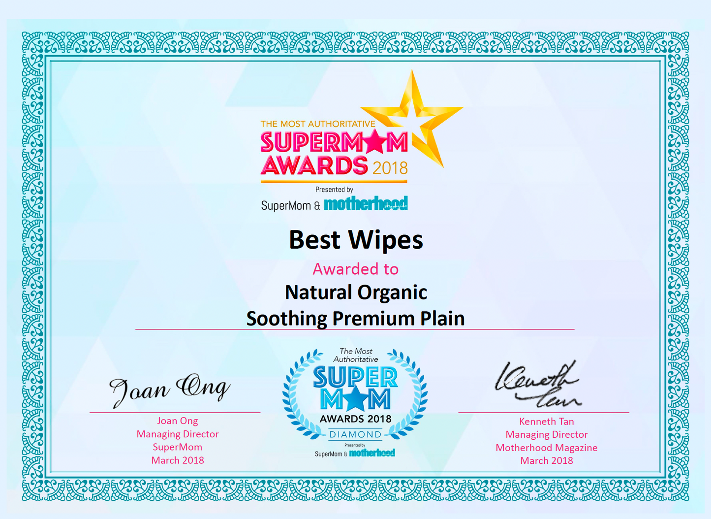 Gaufrage original naturel et biologique, type CAP