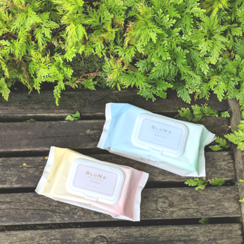 Bluna Organic baby wipes launching