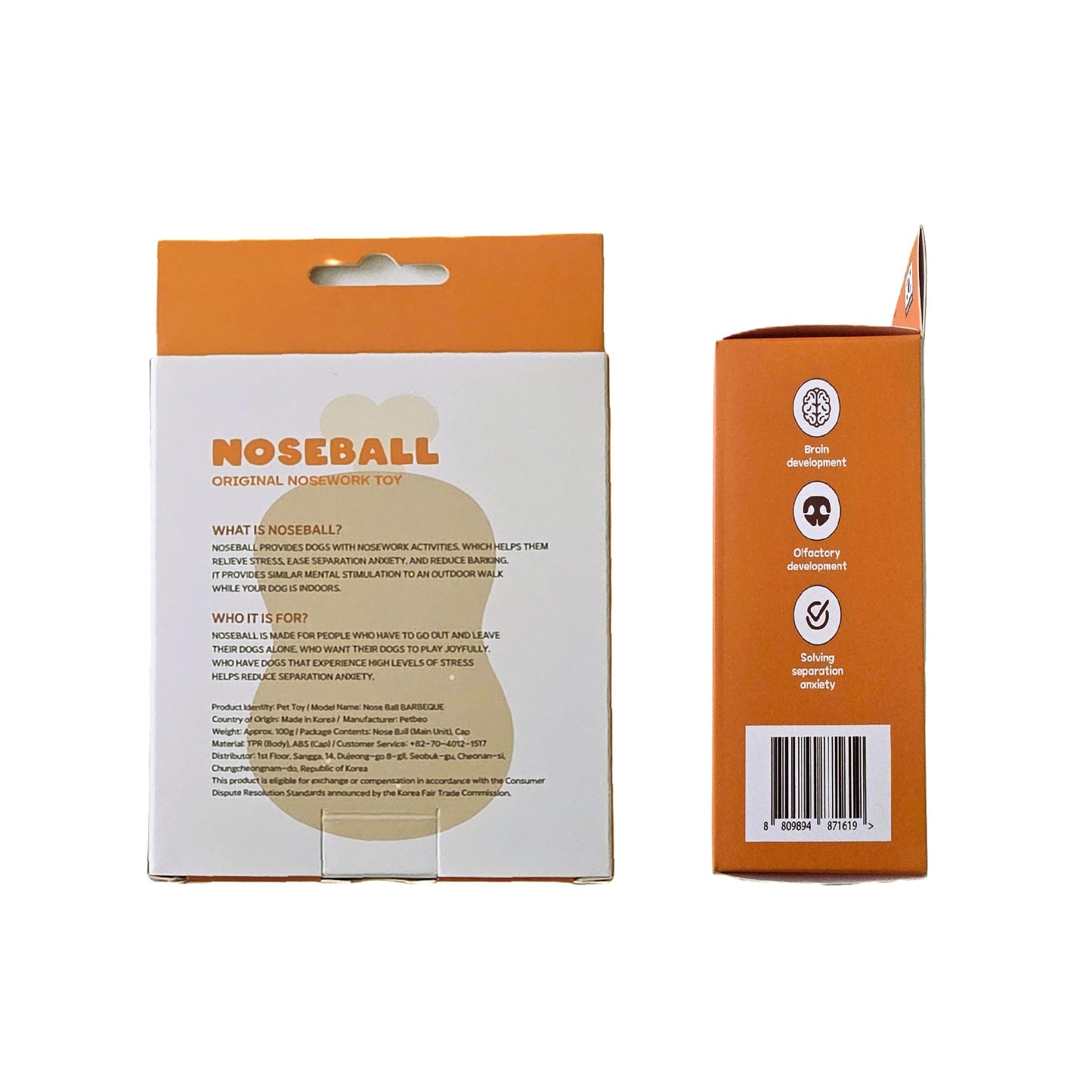 PETBEO Noseball Barbeque Stress Free Safe Design Interactive Toy for Pets