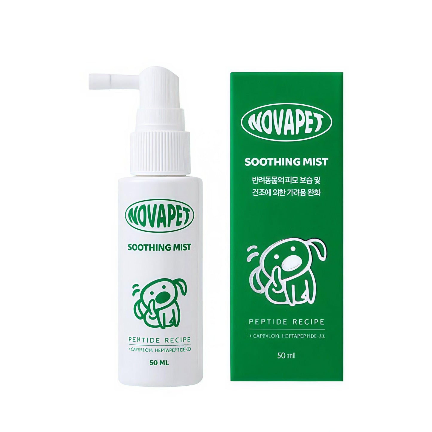 NOVAPET Soothing Mist 50ml Patented Peptide
