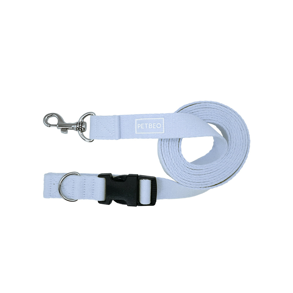 PETBEO HANDS FREE Adjustable Pet Leash Sky Blue Cotton 2.3m / 25mm