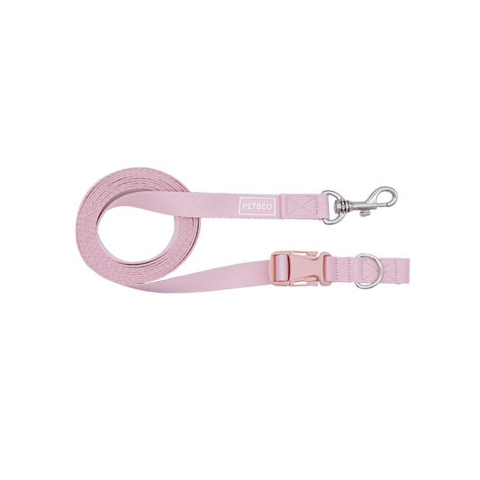 PETBEO HANDS FREE Adjustable Pet Leash Pink Nylon 2.3m / 20mm