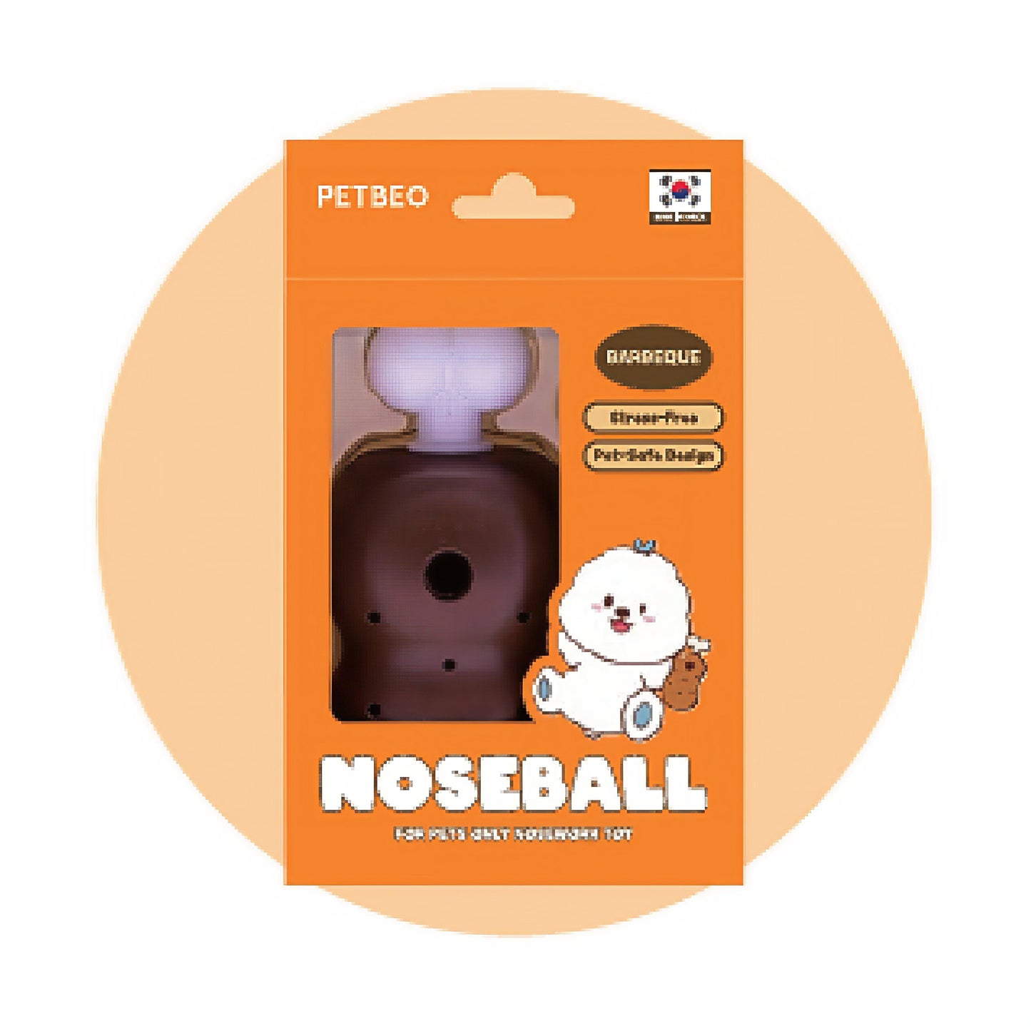 PETBEO Noseball Barbeque Stress Free Safe Design Interactive Toy for Pets