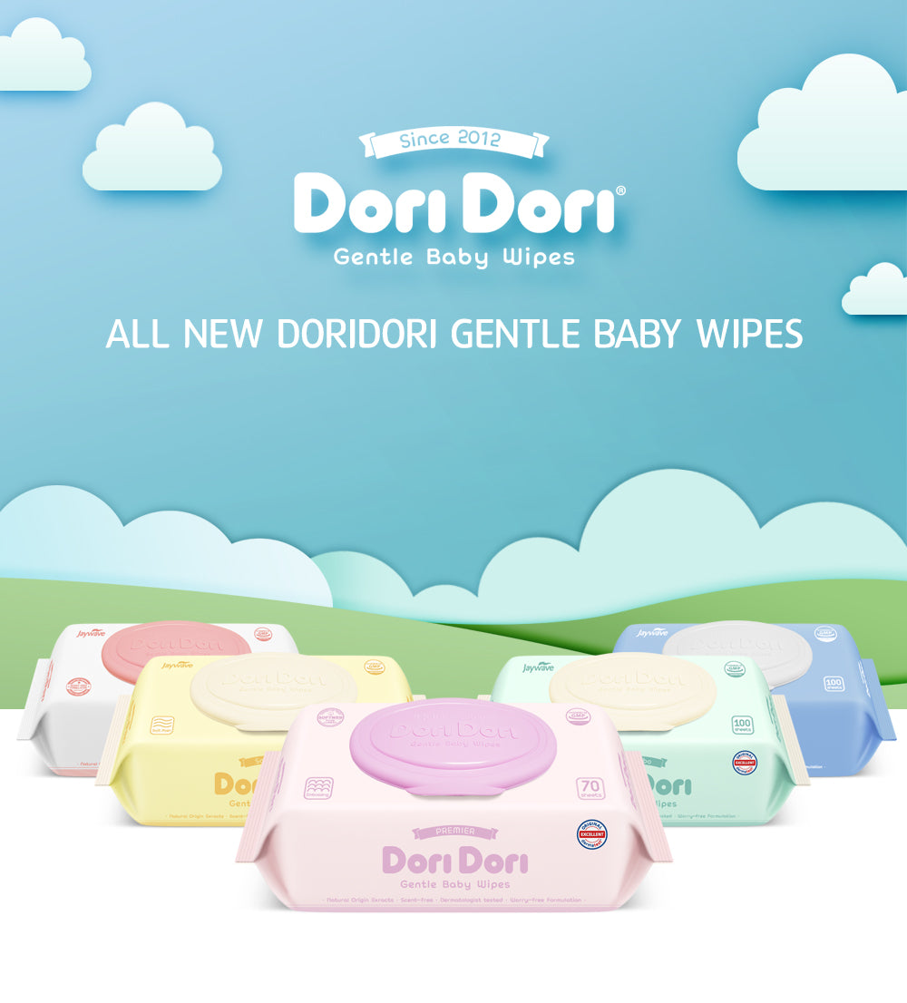 Dori Dori Light Plain with cap (150 sheets)
