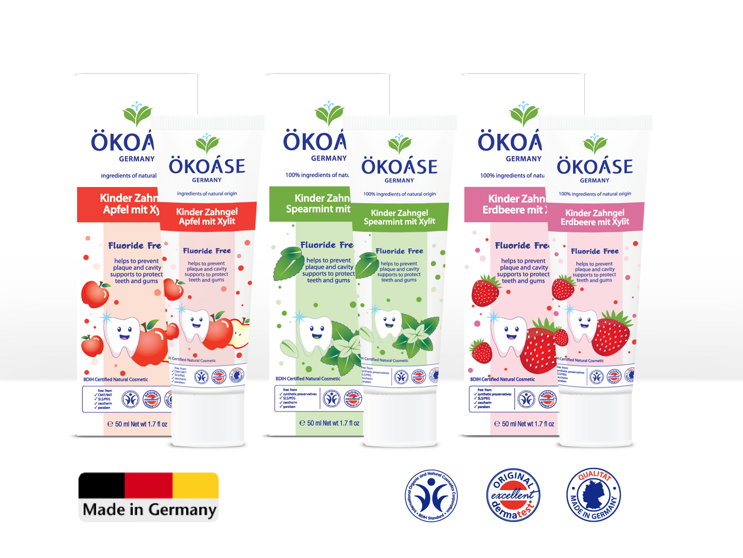 OKOASE 100% natural tooth gel - Mint
